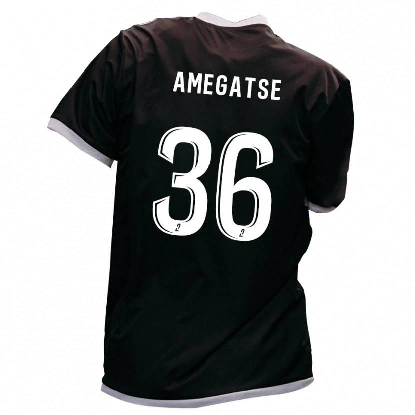 Danxen Criança Camisola Foly Amegatse #36 Preto Dourado Alternativa 2025/26 Camisa Brasil