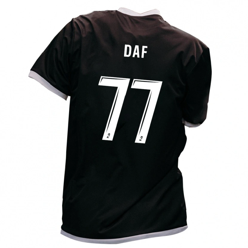 Danxen Criança Camisola Ilan Daf #77 Preto Dourado Alternativa 2025/26 Camisa Brasil