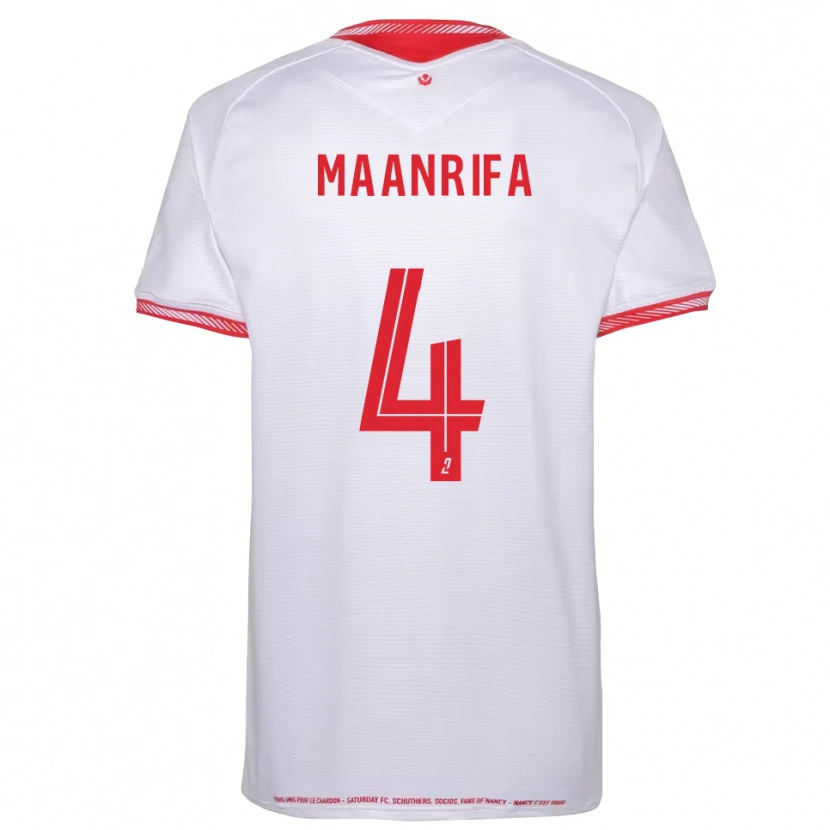 Danxen Criança Camisola Elfayed Maanrifa #4 Preto Vermelho Alternativa 2025/26 Camisa Brasil