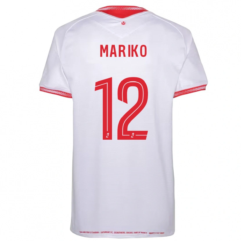 Danxen Criança Camisola Lamine Mariko #12 Preto Vermelho Alternativa 2025/26 Camisa Brasil