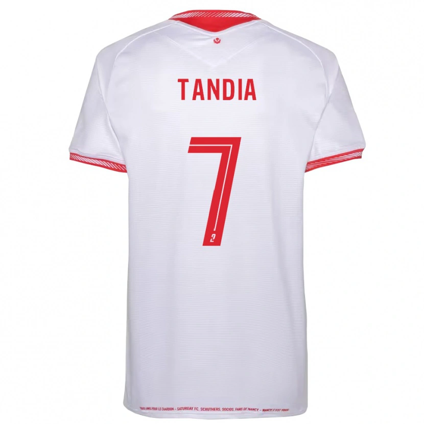Danxen Criança Camisola Youssouf Tandia #7 Preto Vermelho Alternativa 2025/26 Camisa Brasil