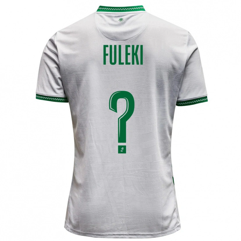 Danxen Criança Camisola Samuel Fuleki #0 Branco Verde Alternativa 2025/26 Camisa Brasil
