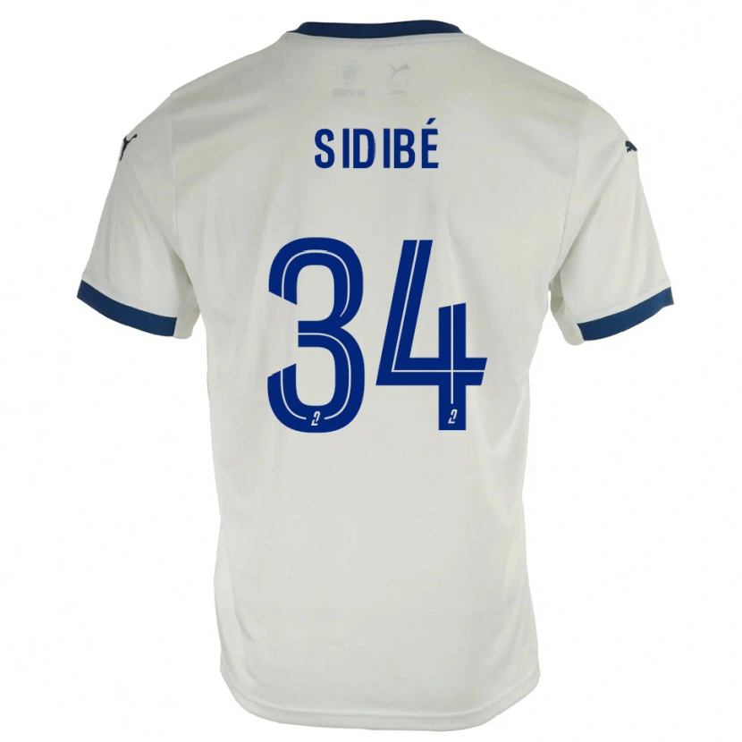 Danxen Criança Camisola Aly Sidibé #34 Branco Azul Alternativa 2025/26 Camisa Brasil