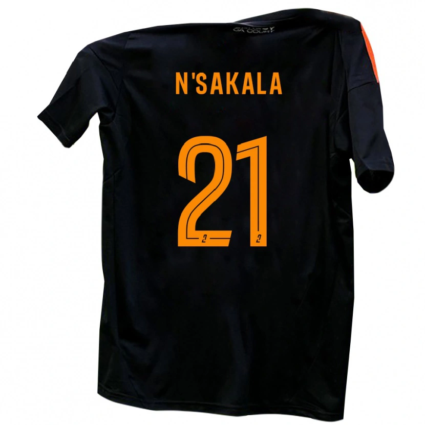 Danxen Criança Camisola Fabrice N'sakala #21 Branco Vermelho Alternativa 2025/26 Camisa Brasil