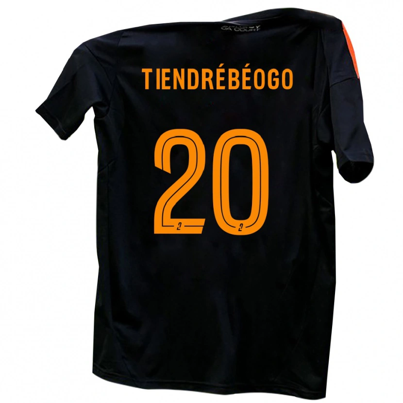 Danxen Criança Camisola Josué Tiendrébéogo #20 Branco Vermelho Alternativa 2025/26 Camisa Brasil