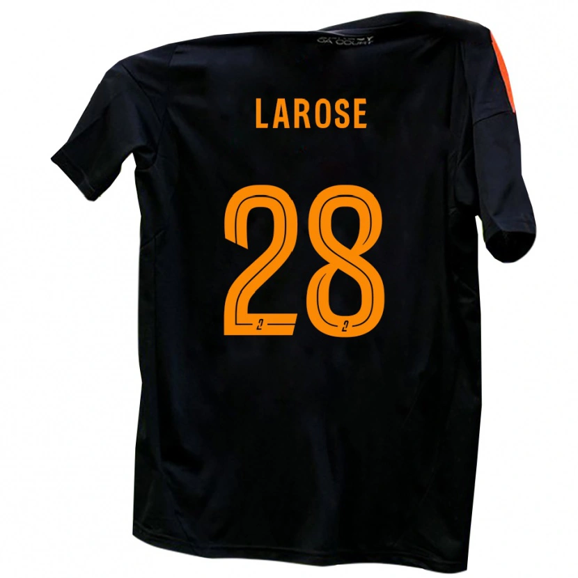 Danxen Criança Camisola Antoine Larose #28 Branco Vermelho Alternativa 2025/26 Camisa Brasil
