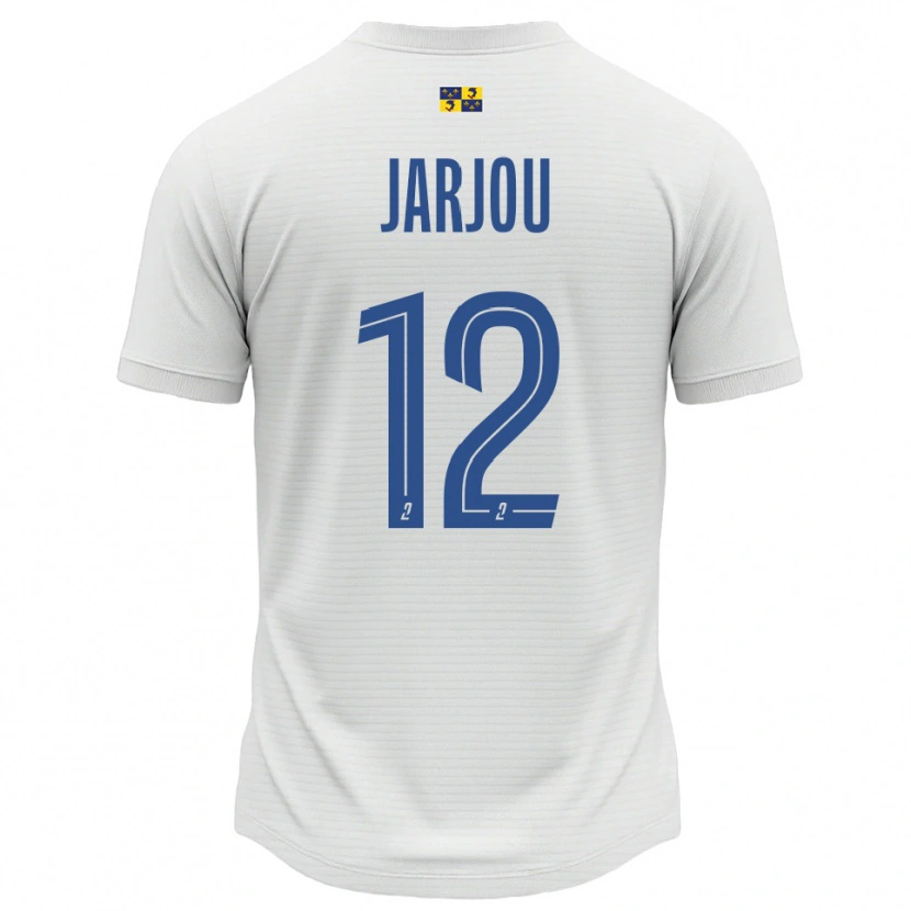 Danxen Criança Camisola Lamine Jarjou #12 Branco Azul Alternativa 2025/26 Camisa Brasil