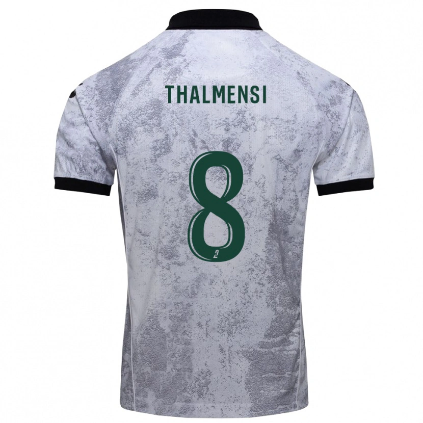 Danxen Criança Camisola Rudy Thalmensi #8 Branco Preto Alternativa 2025/26 Camisa Brasil