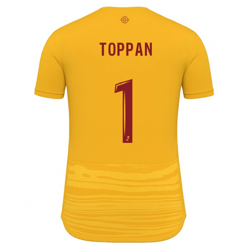 Danxen Criança Camisola Mae Toppan #1 Laranja Borgonha Alternativa 2025/26 Camisa Brasil