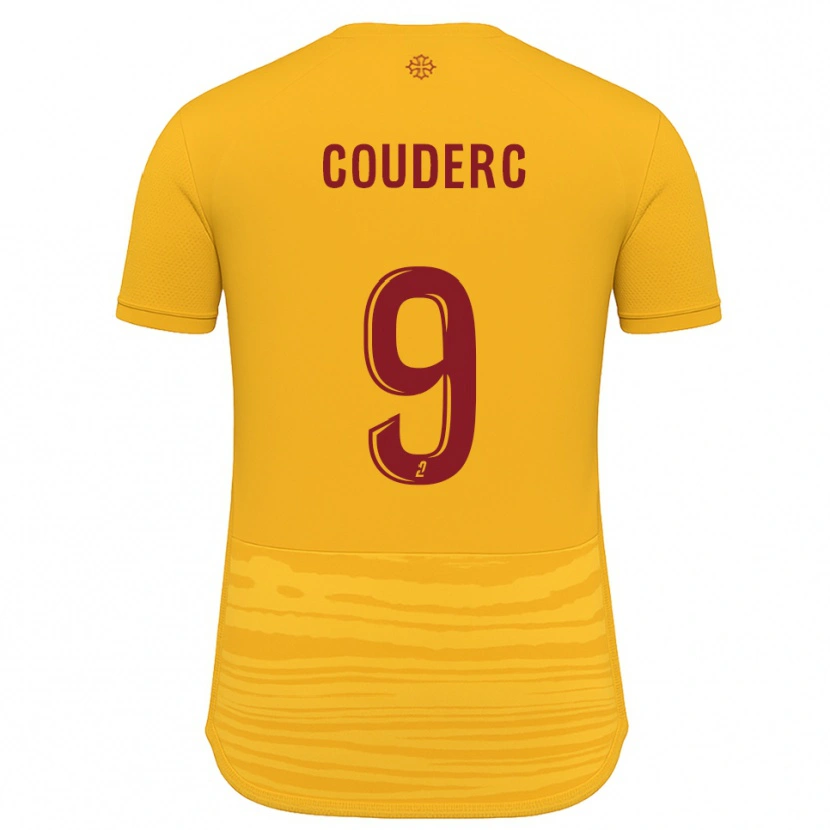 Danxen Criança Camisola Enzo Couderc #9 Laranja Borgonha Alternativa 2025/26 Camisa Brasil