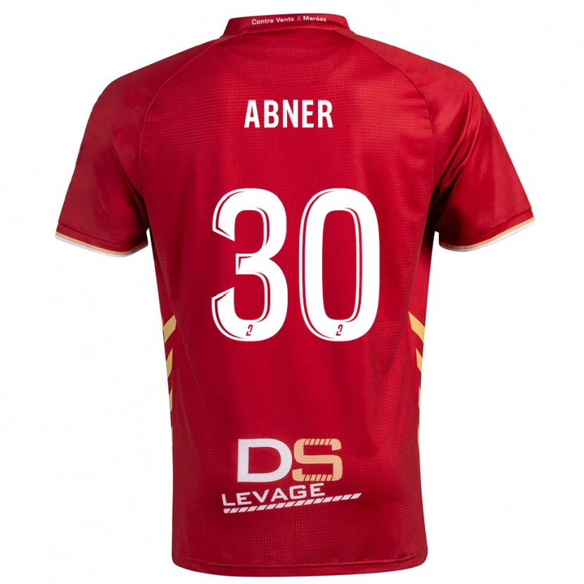 Danxen Criança Camisola Felipe Abner #30 Borgonha Dourado Alternativa 2025/26 Camisa Brasil