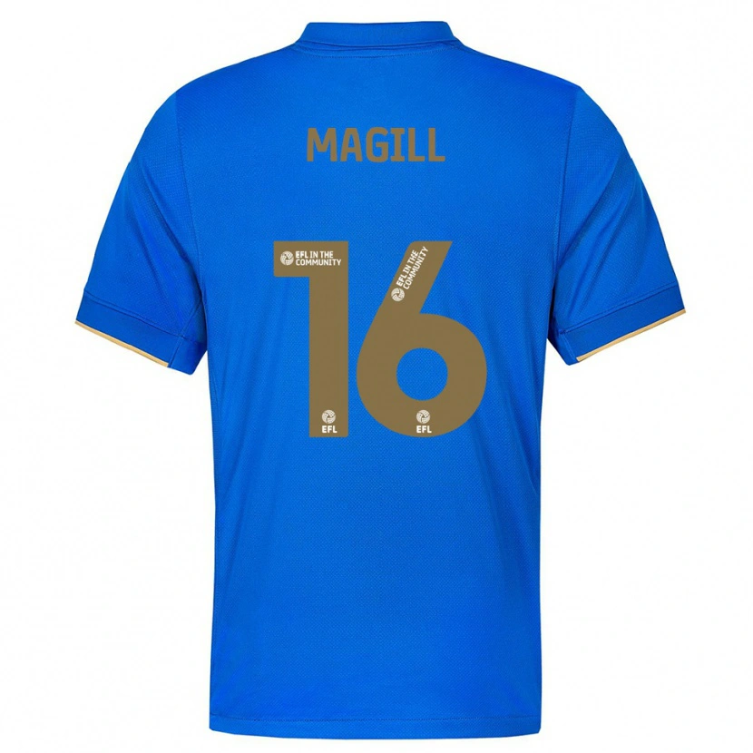 Danxen Homem Camisola Simone Magill #16 Azul Dourado Principal 2025/26 Camisa Brasil