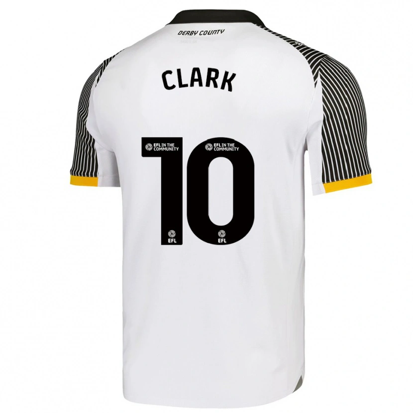 Danxen Homem Camisola Bobby Clark #10 Branco Preto Principal 2025/26 Camisa Brasil