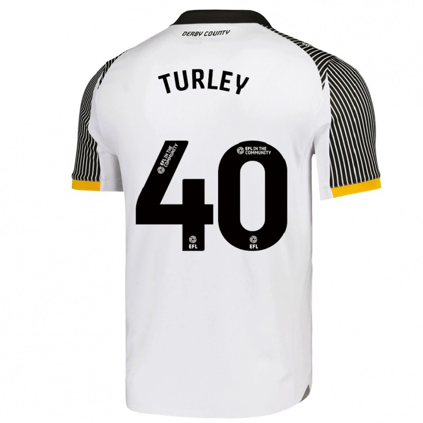 Danxen Homem Camisola Freddie Turley #40 Branco Preto Principal 2025/26 Camisa Brasil