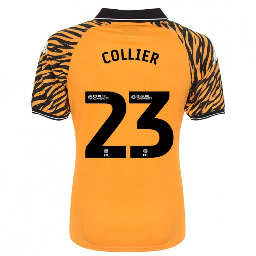Danxen Homem Camisola Holly Johnson-Collier #23 Laranja Preto Principal 2025/26 Camisa Brasil