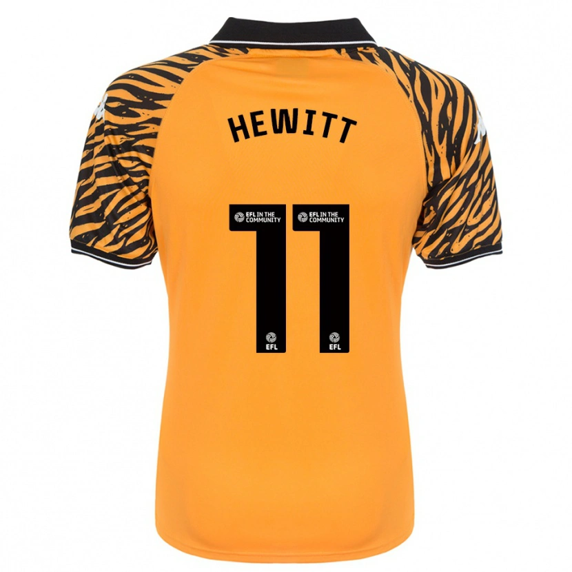 Danxen Homem Camisola Stan Hewitt #11 Laranja Preto Principal 2025/26 Camisa Brasil