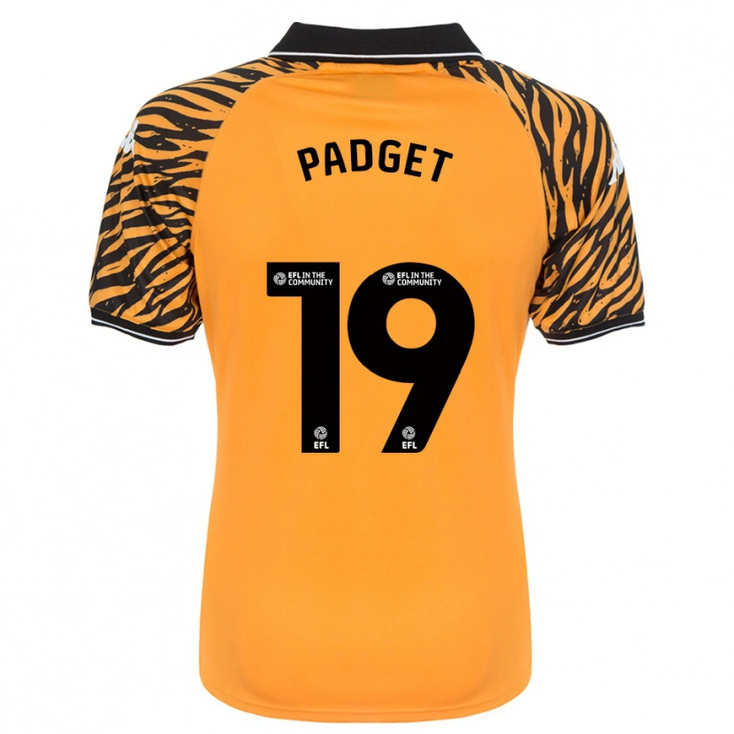 Danxen Homem Camisola Bethany Padget #19 Laranja Preto Principal 2025/26 Camisa Brasil