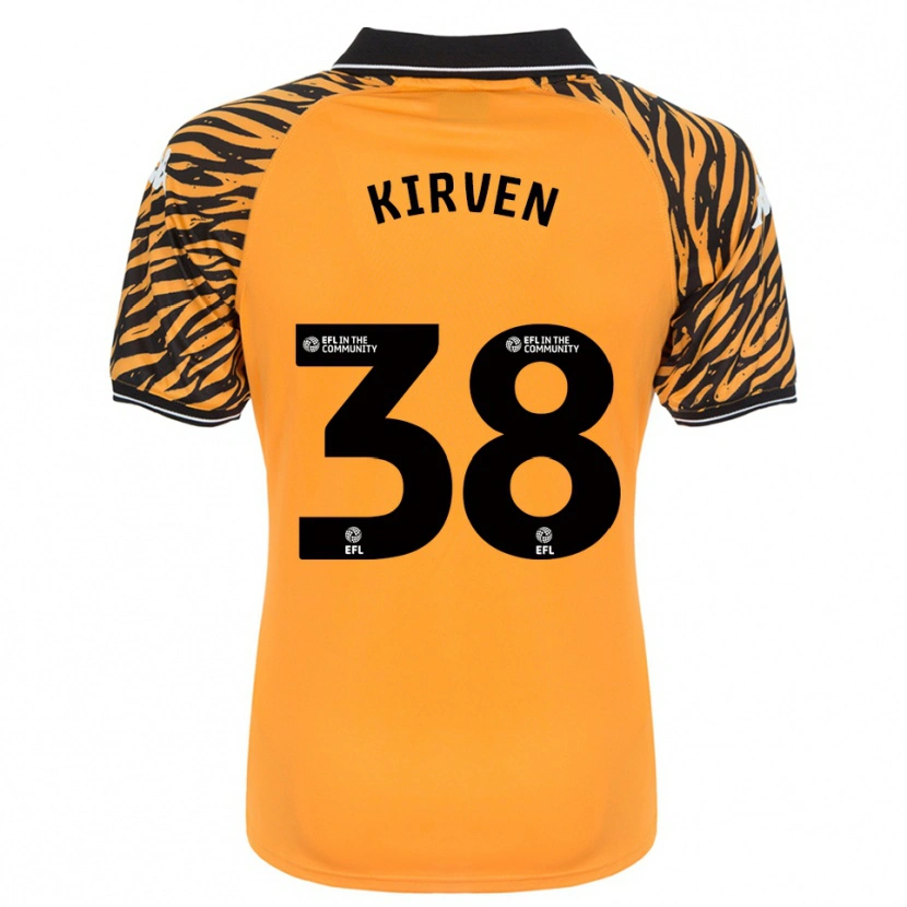 Danxen Homem Camisola Tess Kirven #38 Laranja Preto Principal 2025/26 Camisa Brasil