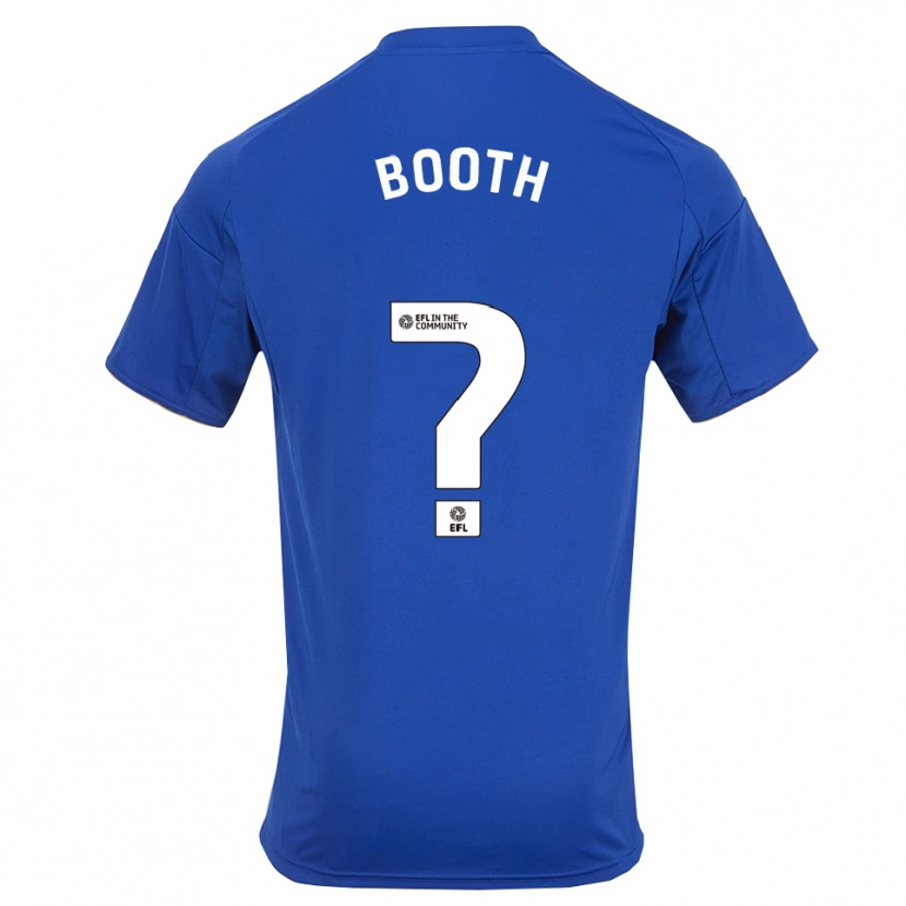 Danxen Homem Camisola Zach Booth #0 Azul Dourado Principal 2025/26 Camisa Brasil
