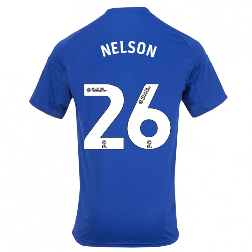 Danxen Homem Camisola Ben Nelson #26 Azul Dourado Principal 2025/26 Camisa Brasil