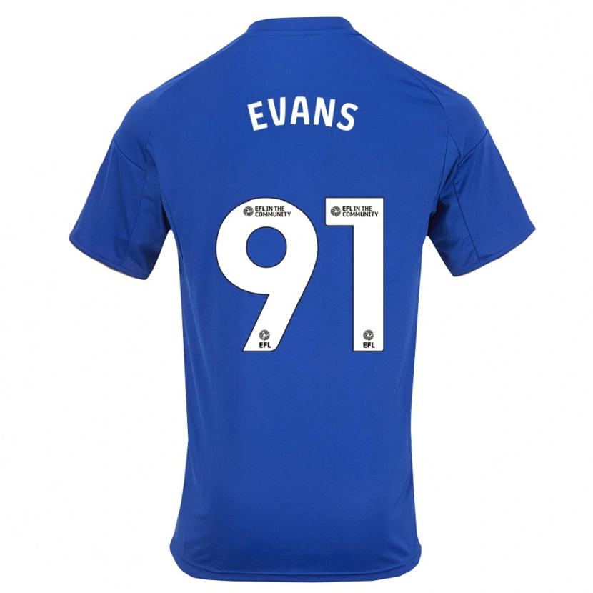 Danxen Homem Camisola Jake Evans #91 Azul Dourado Principal 2025/26 Camisa Brasil