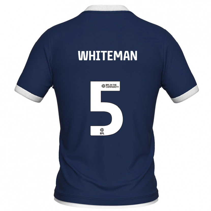 Danxen Homem Camisola Harvey Whiteman #5 Azul Marinho Branco Principal 2025/26 Camisa Brasil