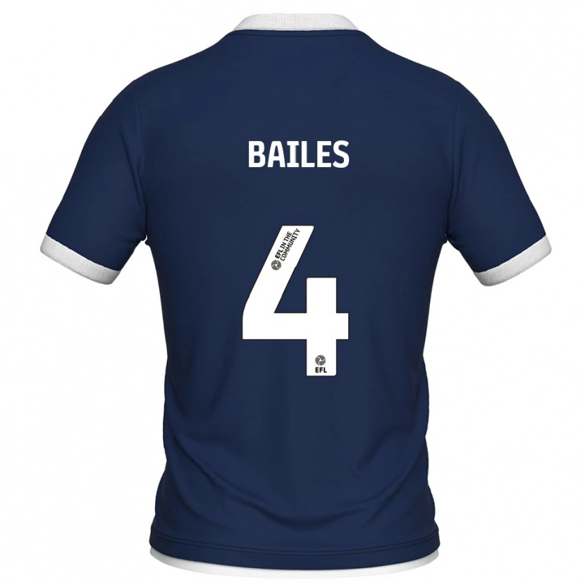 Danxen Homem Camisola Freya Bailes #4 Azul Marinho Branco Principal 2025/26 Camisa Brasil