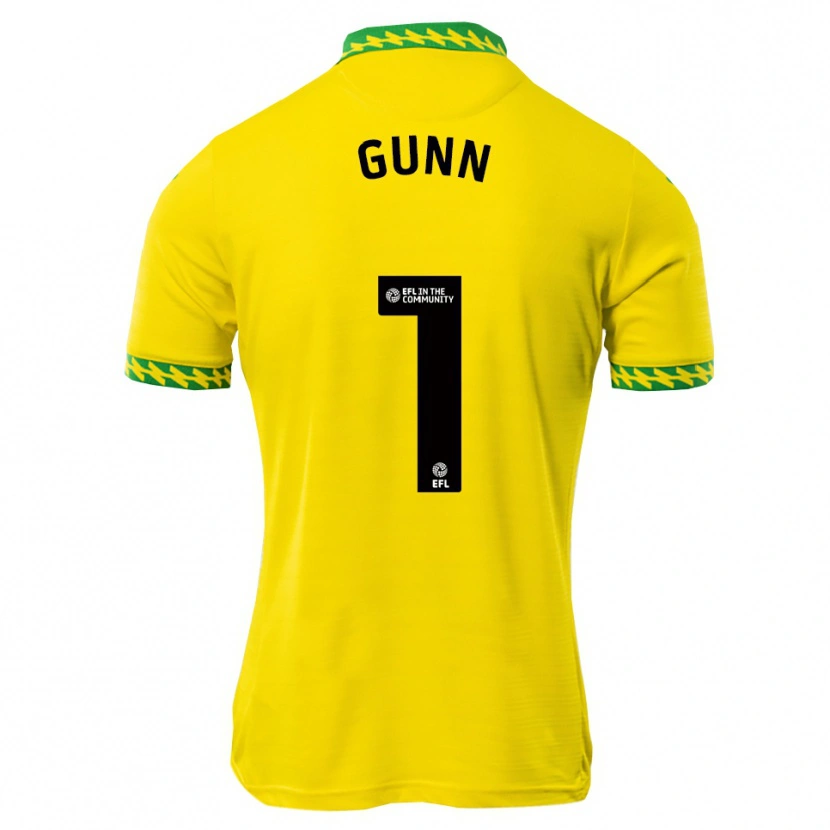 Danxen Homem Camisola Angus Gunn #1 Branco Verde Principal 2025/26 Camisa Brasil