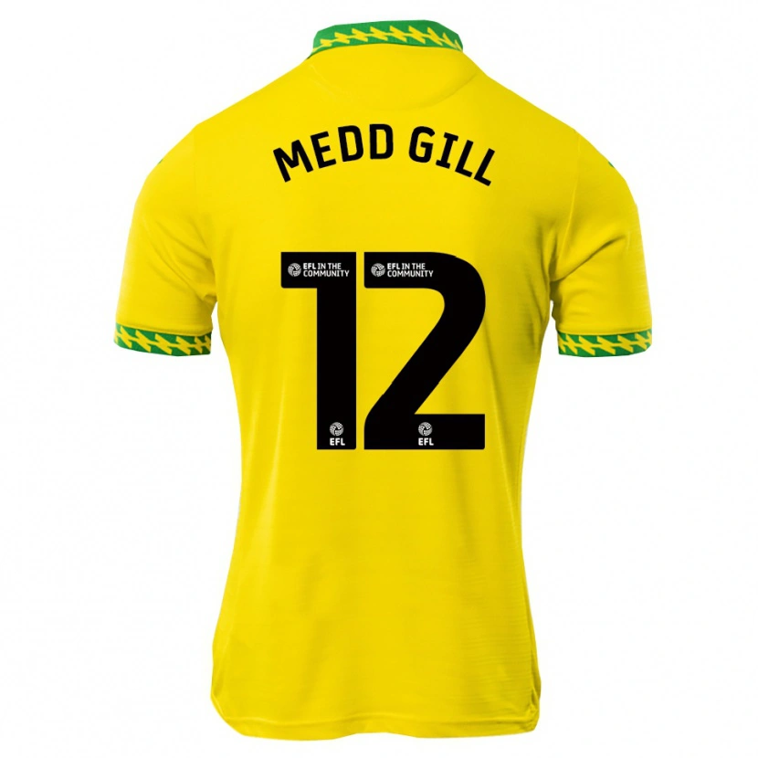 Danxen Homem Camisola Tamsin Medd-Gill #12 Branco Verde Principal 2025/26 Camisa Brasil