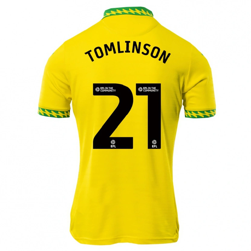 Danxen Homem Camisola Lauren Tomlinson #21 Branco Verde Principal 2025/26 Camisa Brasil