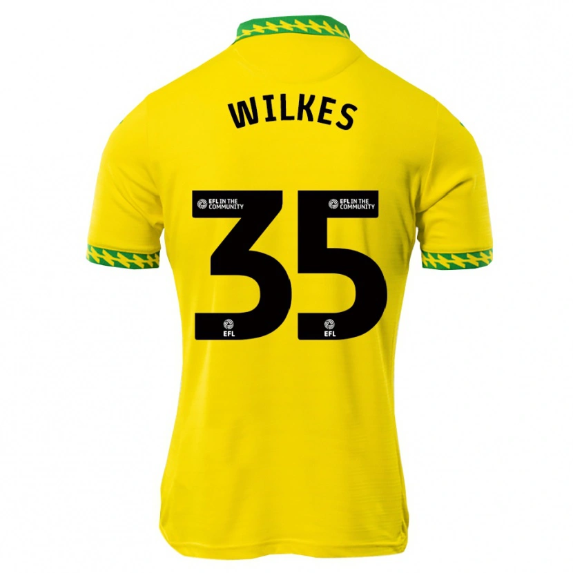 Danxen Homem Camisola Reece Wilkes #35 Branco Verde Principal 2025/26 Camisa Brasil