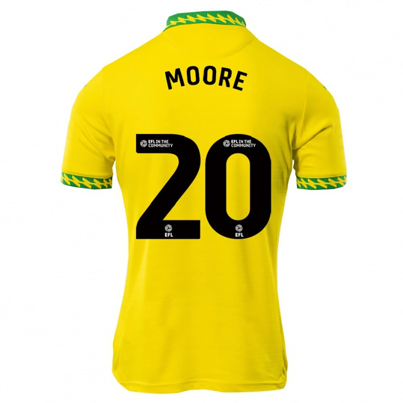 Danxen Homem Camisola Isabelle Moore #20 Branco Verde Principal 2025/26 Camisa Brasil