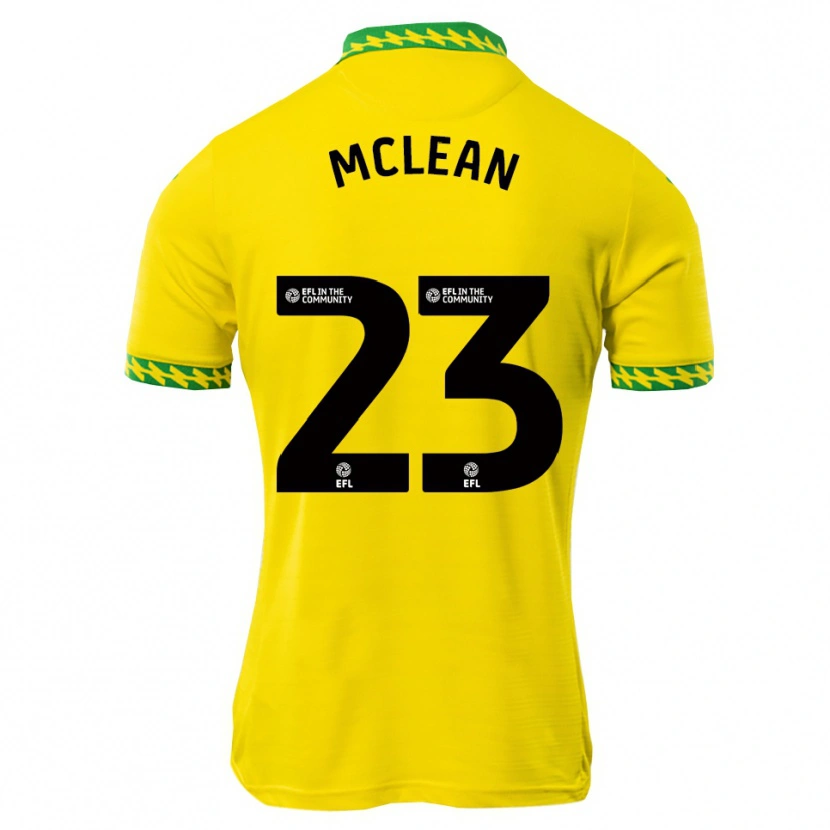 Danxen Homem Camisola Kenny Mclean #23 Branco Verde Principal 2025/26 Camisa Brasil