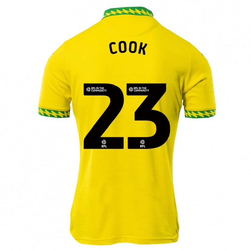 Danxen Homem Camisola Olivia Cook #23 Branco Verde Principal 2025/26 Camisa Brasil