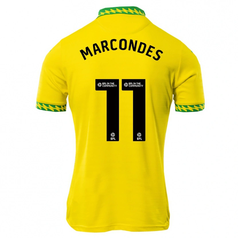 Danxen Homem Camisola Emiliano Marcondes #11 Branco Verde Principal 2025/26 Camisa Brasil