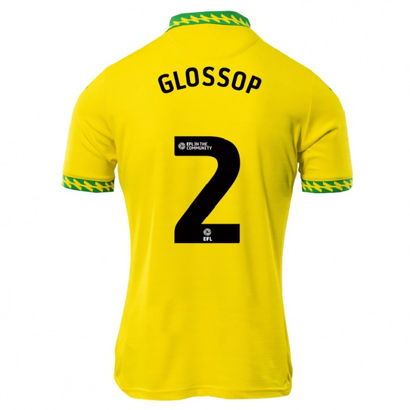 Danxen Homem Camisola Jake Glossop #2 Branco Verde Principal 2025/26 Camisa Brasil