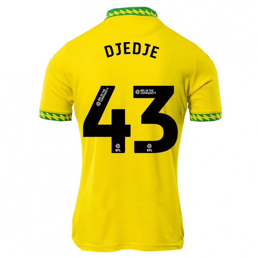 Danxen Homem Camisola Uriah Djedje #43 Branco Verde Principal 2025/26 Camisa Brasil