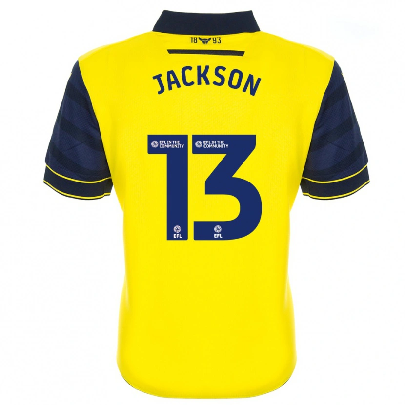 Danxen Homem Camisola Will Jackson #13 Amarelo Azul Marinho Principal 2025/26 Camisa Brasil