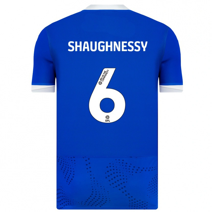 Danxen Homem Camisola Conor Shaughnessy #6 Azul Branco Principal 2025/26 Camisa Brasil