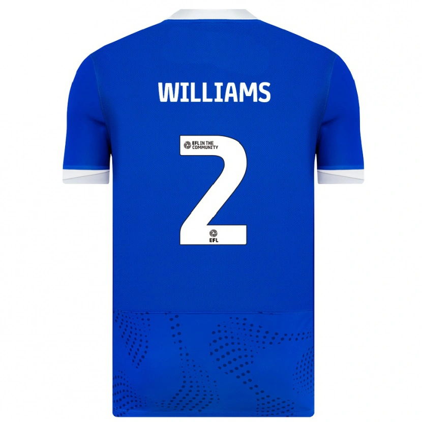 Danxen Homem Camisola Jordan Williams #2 Azul Branco Principal 2025/26 Camisa Brasil