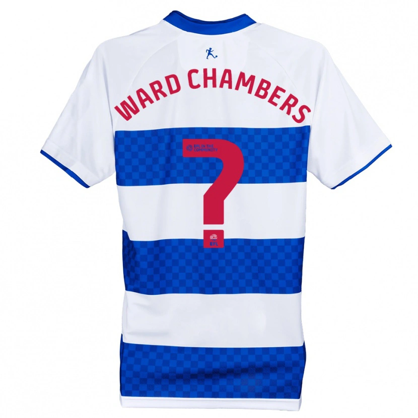 Danxen Homem Camisola Courtnay Ward-Chambers #0 Azul Branco Principal 2025/26 Camisa Brasil