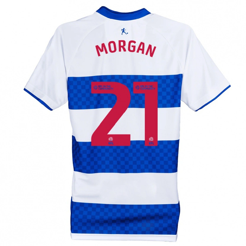 Danxen Homem Camisola Kieran Morgan #21 Azul Branco Principal 2025/26 Camisa Brasil