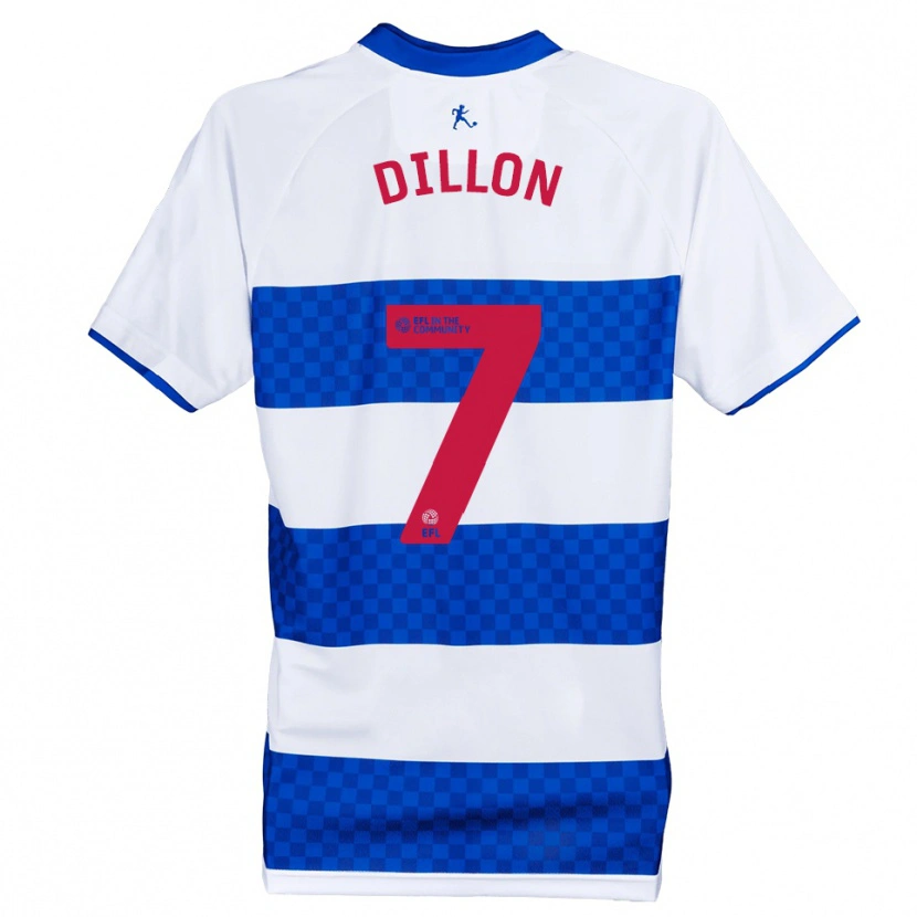 Danxen Homem Camisola Cian Dillon #7 Azul Branco Principal 2025/26 Camisa Brasil