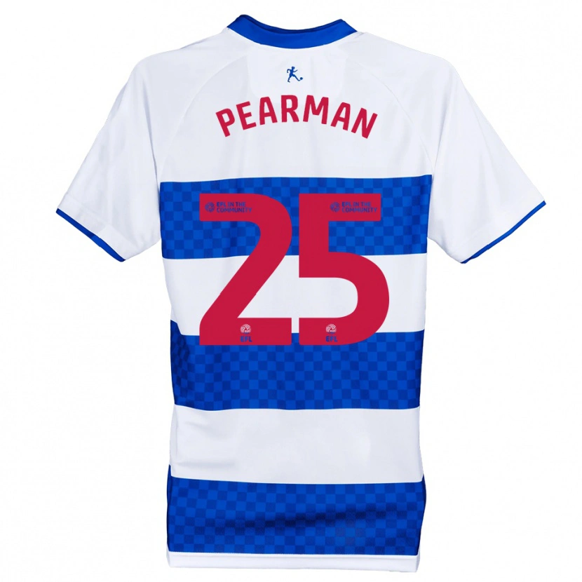 Danxen Homem Camisola Jaylan Pearman #25 Azul Branco Principal 2025/26 Camisa Brasil