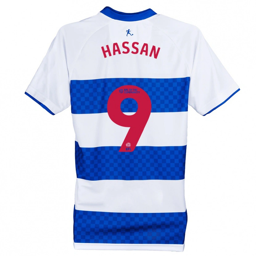 Danxen Homem Camisola Ridwan Hassan #9 Azul Branco Principal 2025/26 Camisa Brasil