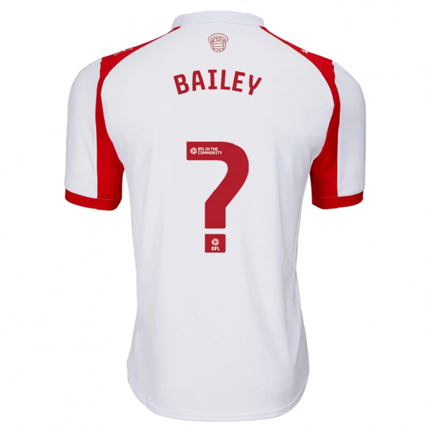 Danxen Homem Camisola Isaac Bailey #0 Branco Vermelho Principal 2025/26 Camisa Brasil