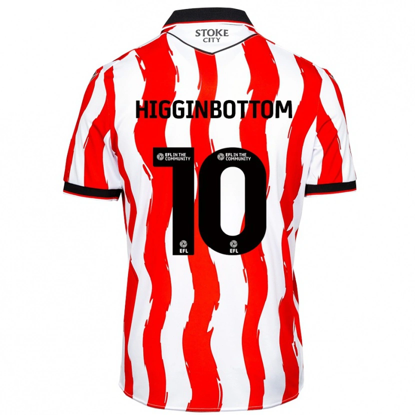 Danxen Homem Camisola Alice Higginbottom #10 Branco Vermelho Principal 2025/26 Camisa Brasil