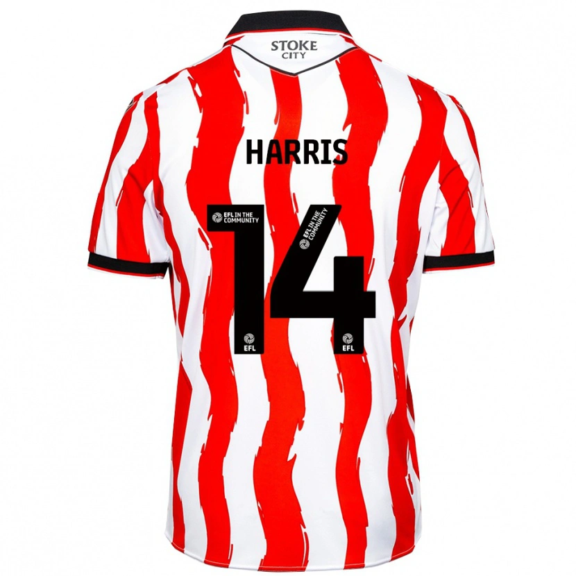 Danxen Homem Camisola Oscar Harris #14 Branco Vermelho Principal 2025/26 Camisa Brasil