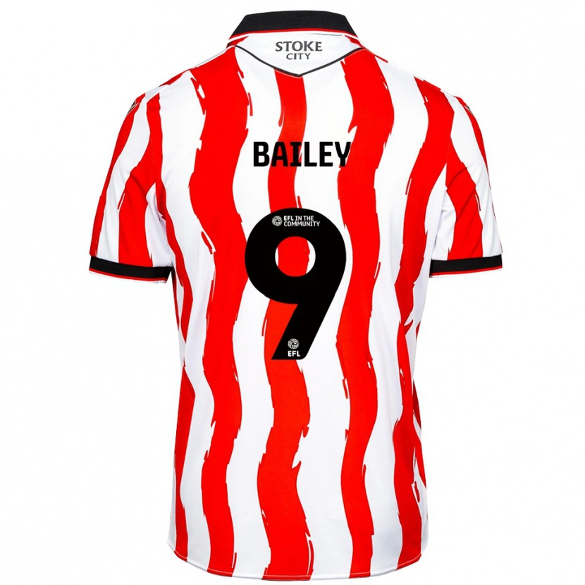 Danxen Homem Camisola Lewis Bailey #9 Branco Vermelho Principal 2025/26 Camisa Brasil