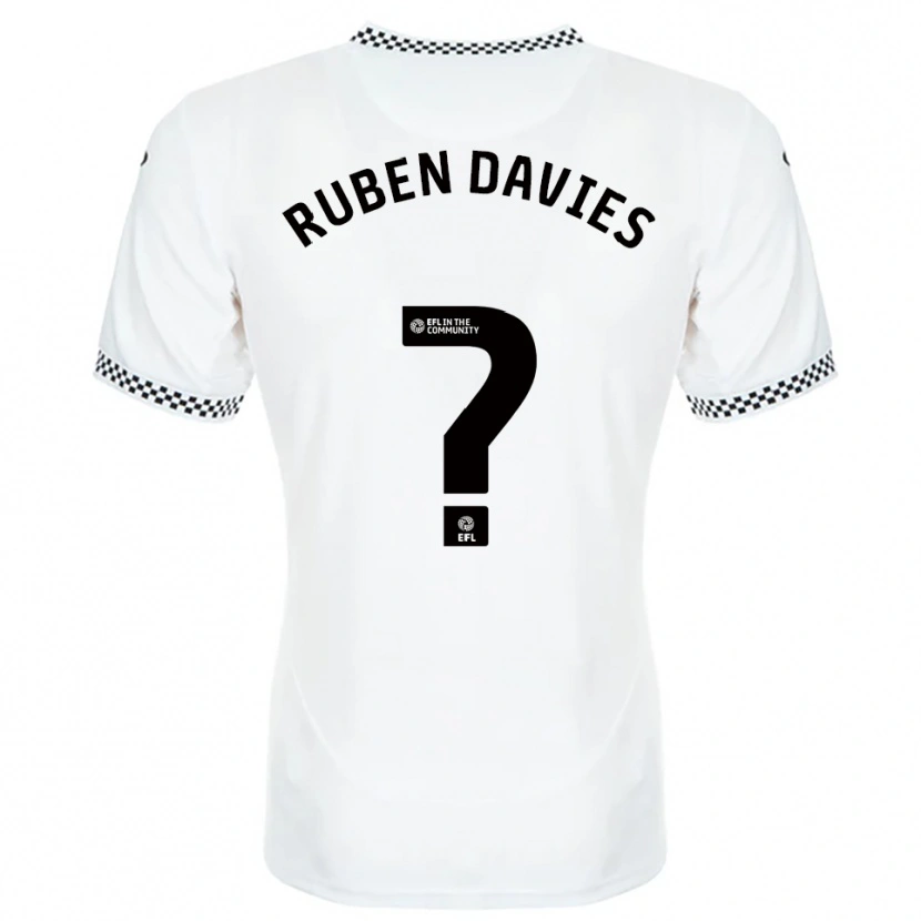 Danxen Homem Camisola Ruben Davies #0 Branco Laranja Principal 2025/26 Camisa Brasil